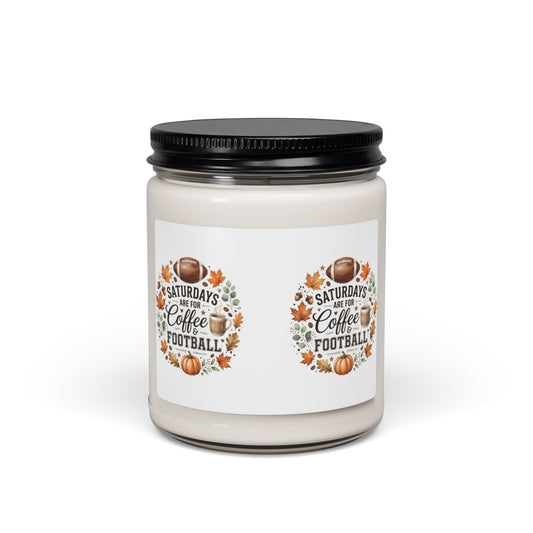 Cozy Fall Scented Soy Candle – 9oz Natural Aromatherapy Candle | Autumn Home Decor | Relaxing Gift for Coffee & Fall Lovers