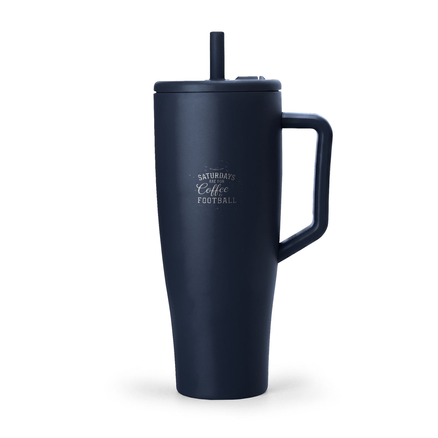 40oz Insulated Stainless Steel Tumbler with Handle & Straw | Leakproof Travel Mug for Hot & Cold Drinks (Insulated Era)