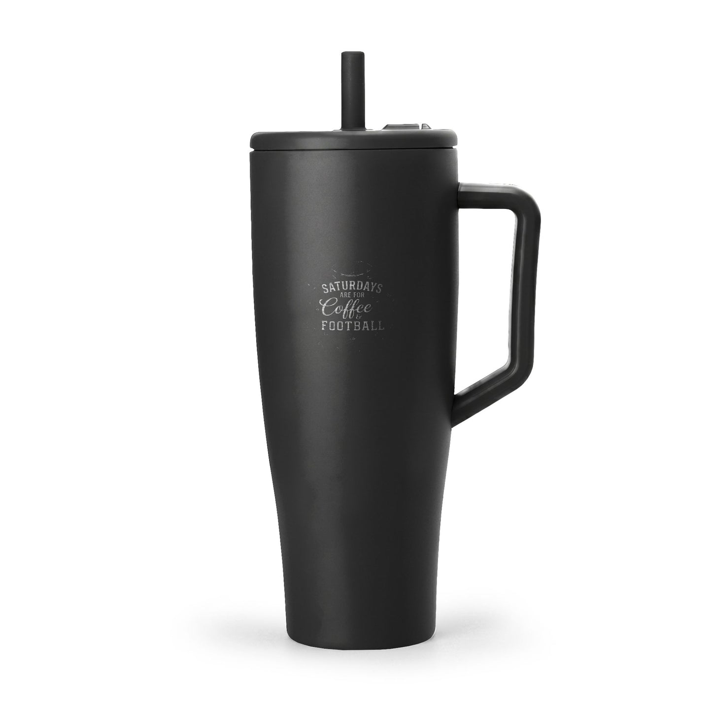 40oz Insulated Stainless Steel Tumbler with Handle & Straw | Leakproof Travel Mug for Hot & Cold Drinks (Insulated Era)