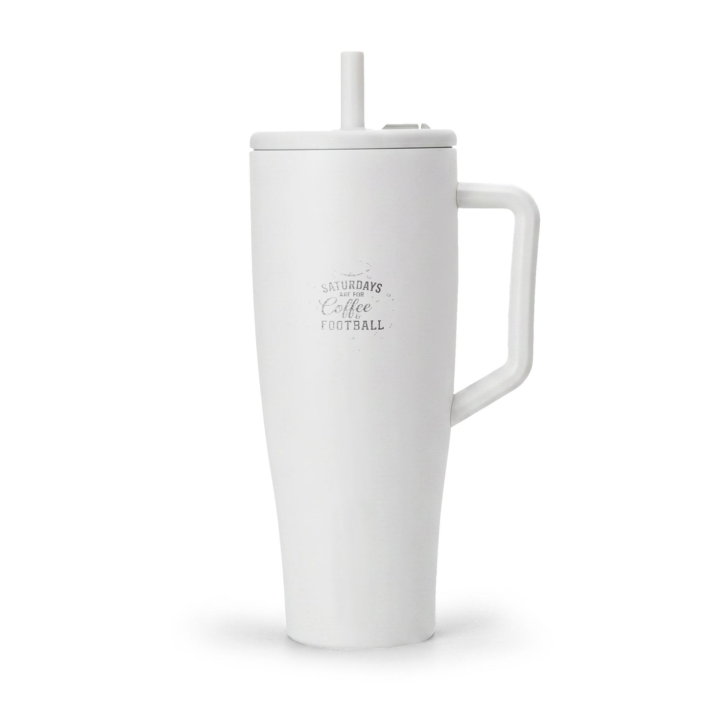40oz Insulated Stainless Steel Tumbler with Handle & Straw | Leakproof Travel Mug for Hot & Cold Drinks (Insulated Era)