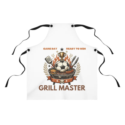 Game Day Grill Master Apron — Soccer Crest BBQ Apron